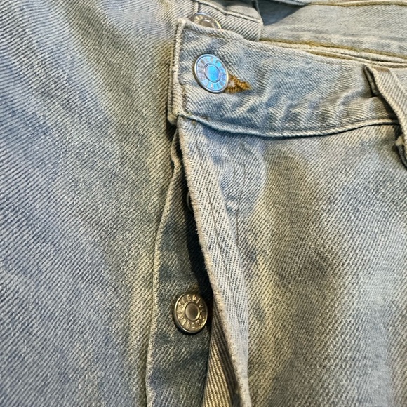 NWOT! AGOLDE DENIM SHORTS - Picture 3 of 6